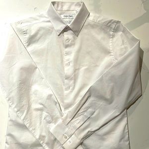 Youth Calvin Klein white dress shirt